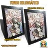 Dangan Ronpa Junko Enoshima - Cuadro 3D