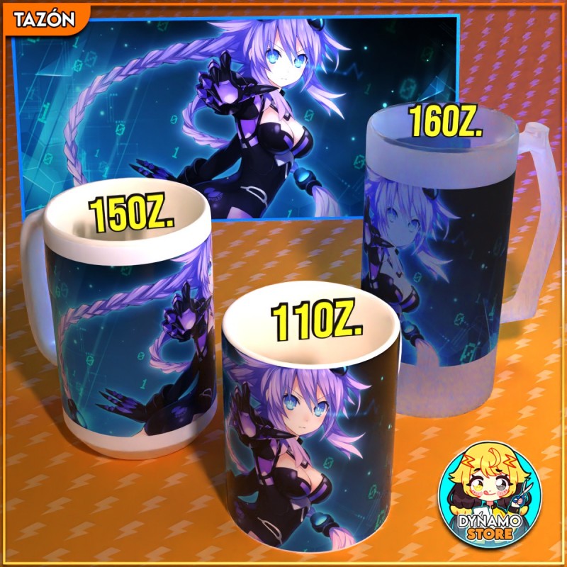 Purple Heart- Hyperdimension Neptunia - Tazón/Shopero