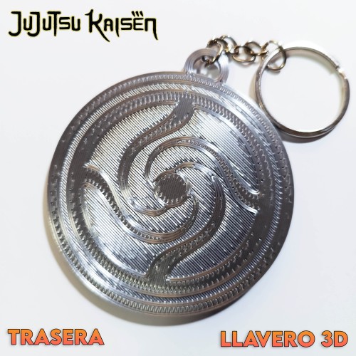 Satoru Gojo Texturizado - Jujutsu Kaisen - Llavero 3D