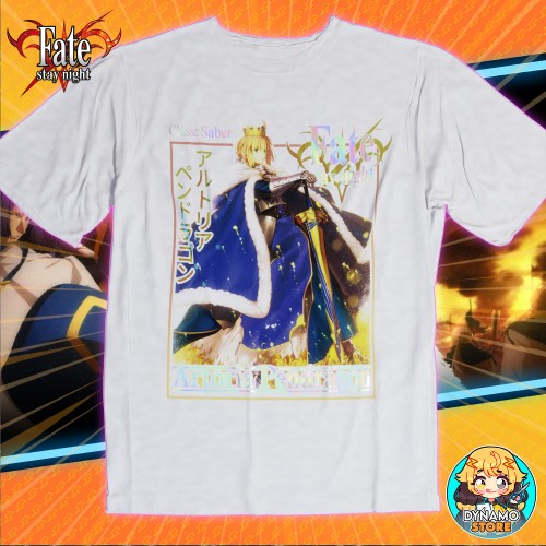 Artoria Pendragon (Saber Ver.) - Fate - Polera Holográfica