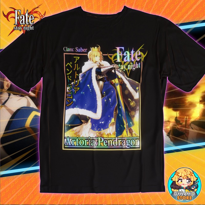 Artoria Pendragon (Saber Ver.) - Fate - Polera Holográfica