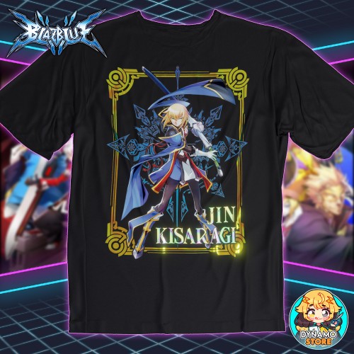 Jin Kisaragi - Blazblue - Polera Holográfica