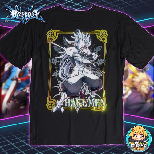 Hakumen - Blazblue - Polera Holográfica