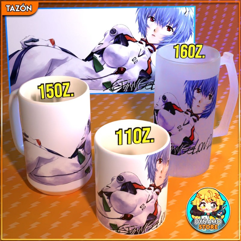 Rei Ayanami[A]- Evangelion - Tazón/Shopero