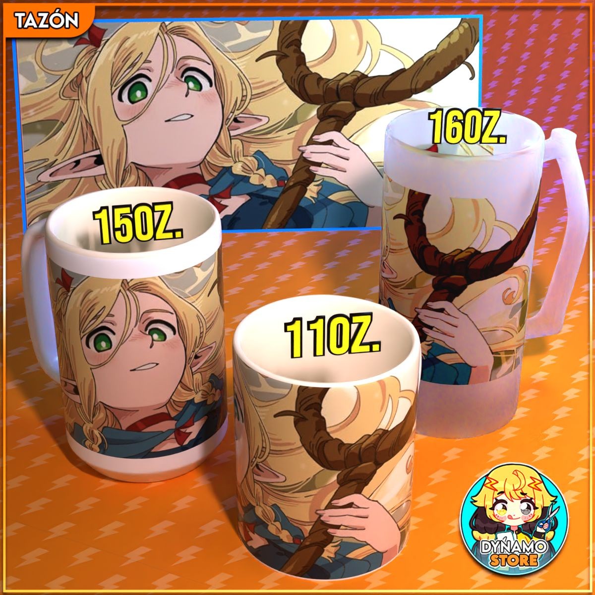 Marcille Donato - Dungeon Meshi - Tazón/Shopero