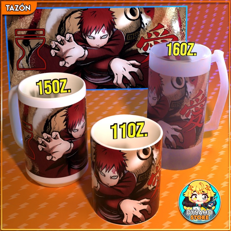 Gaara - Naruto - Tazón/Shopero