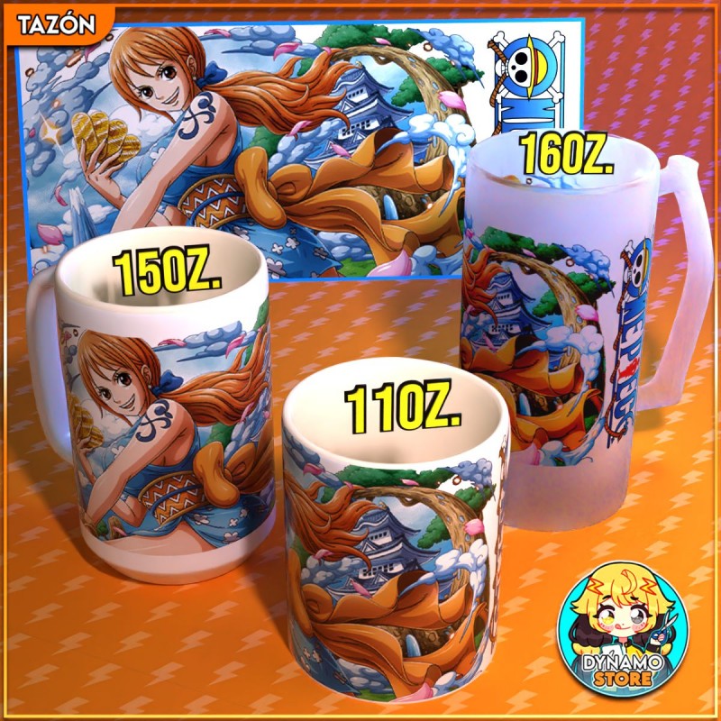 Nami - One piece - Tazón/Shopero
