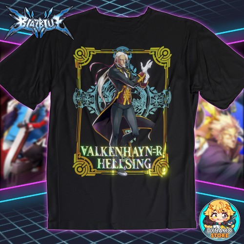 Valkenhayn R. Hellsing - Blazblue - Polera Holográfica