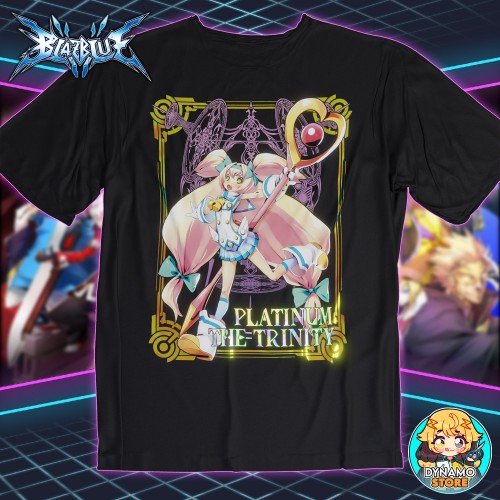 Platinum The Trinity - Blazblue - Polera Holográfica