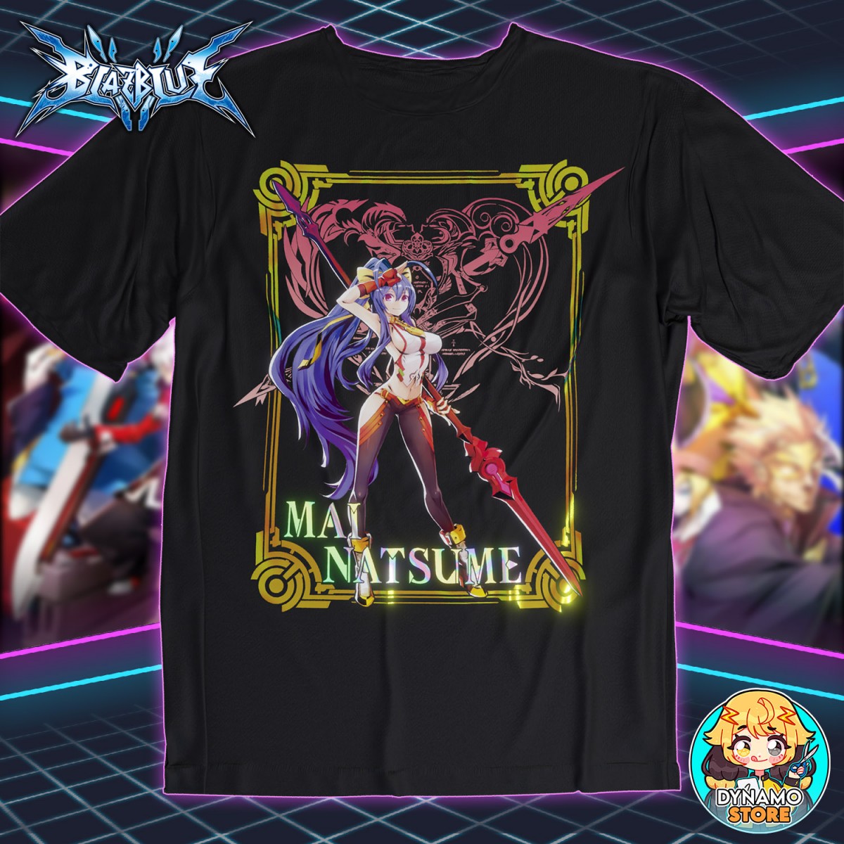 Mai Natsume - Blazblue - Polera Holográfica