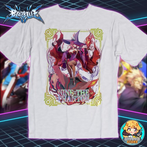 Nine The Phantom - Blazblue - Polera Holográfica