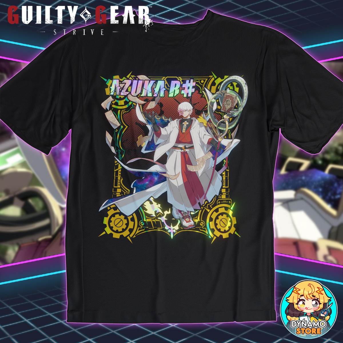 Asuka R - Guilty Gear Strive - Polera Holográfica