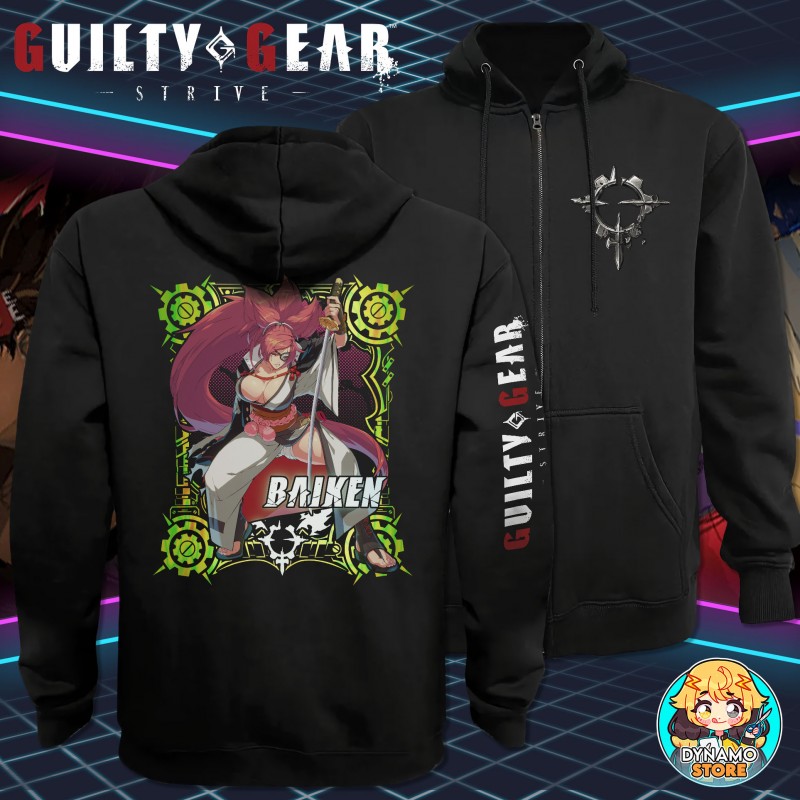 Baiken  - Guilty Gear Strive - Poleron Holográfico