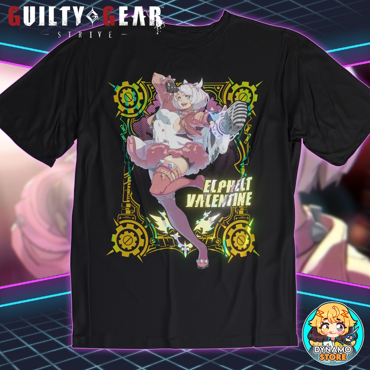 Elphelt Valentine - Guilty Gear Strive - Polera Holográfica