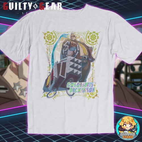 Goldlewis Dickinson - Guilty Gear Strive - Polera Holográfica