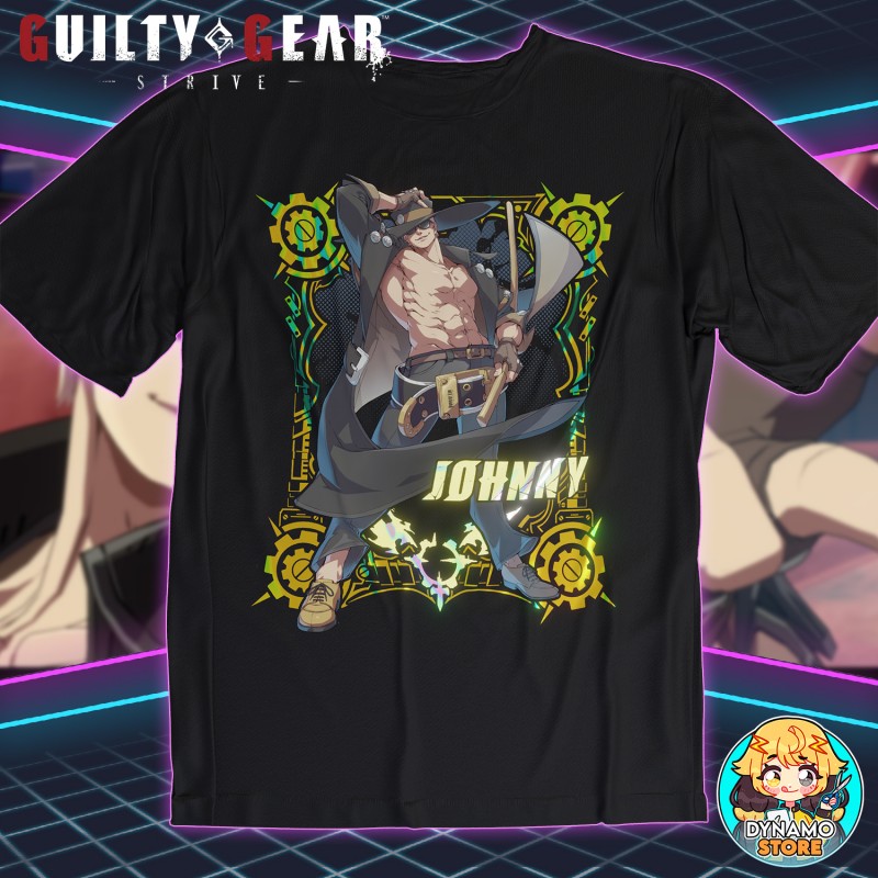 Jhonny - Guilty Gear Strive - Polera Holográfica