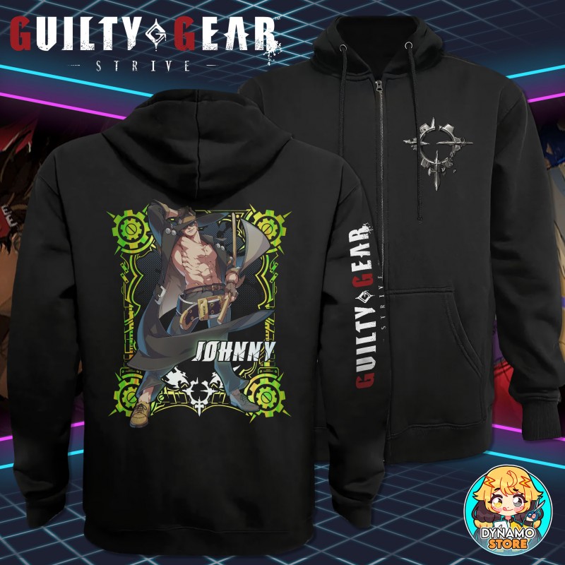 Jhonny - Guilty Gear Strive - Poleron Holográfico