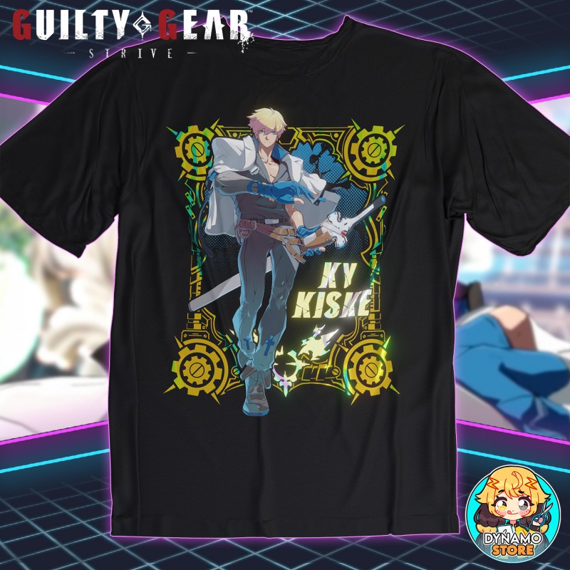 Ky Kiske - Guilty Gear Strive - Polera Holográfica