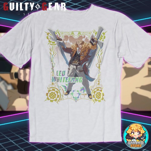 Leo Whitefang - Guilty Gear Strive - Polera Holográfica