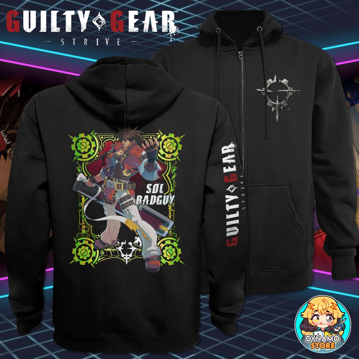 Sol Badguy  - Guilty Gear Strive - Poleron Holográfico