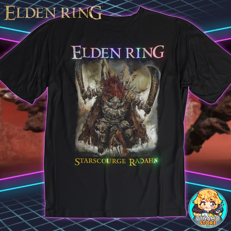 Starscourge Radahn - Elden Ring - Polera Holográfica