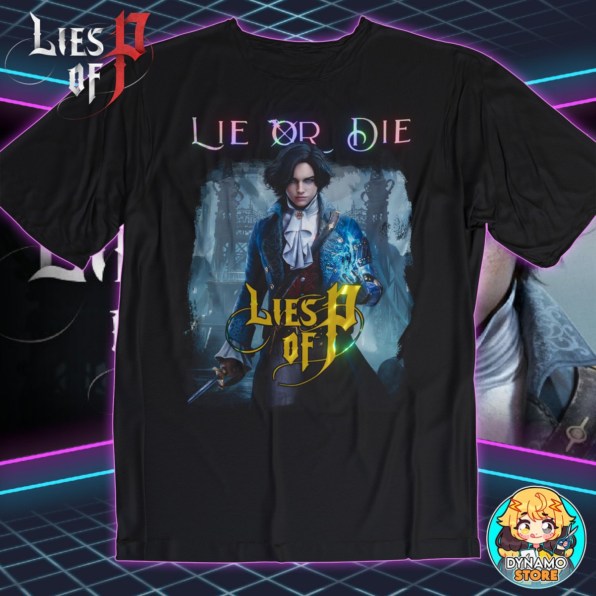 Lies of P - Polera Holográfica