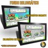 Pokemon Fire Red / Leaf Green Evolution Line Bulbasaur - Cuadro 3D