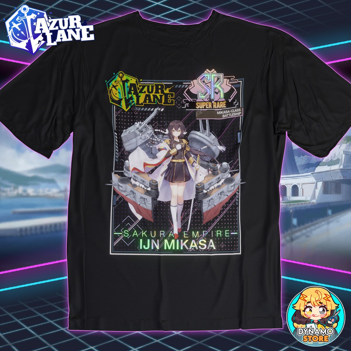 IJN Mikasa - Azur Lane - Polera Holográfica