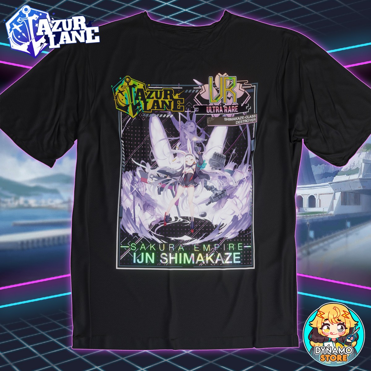 IJN Shimakaze - Azur Lane - Polera Holográfica