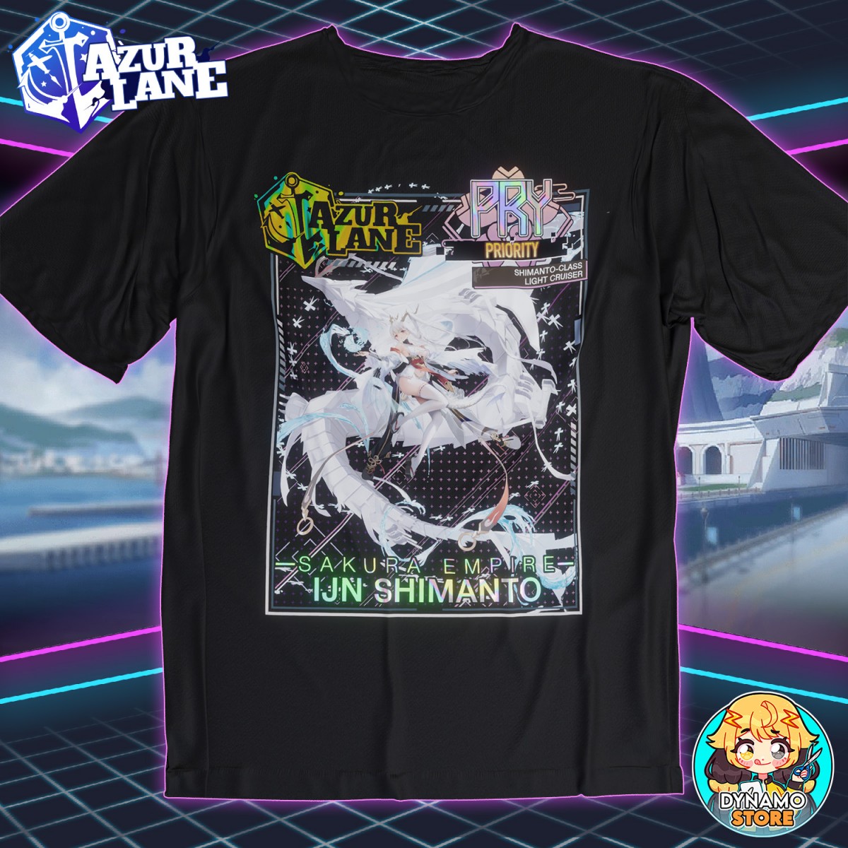 IJN Shimanto - Azur Lane - Polera Holográfica