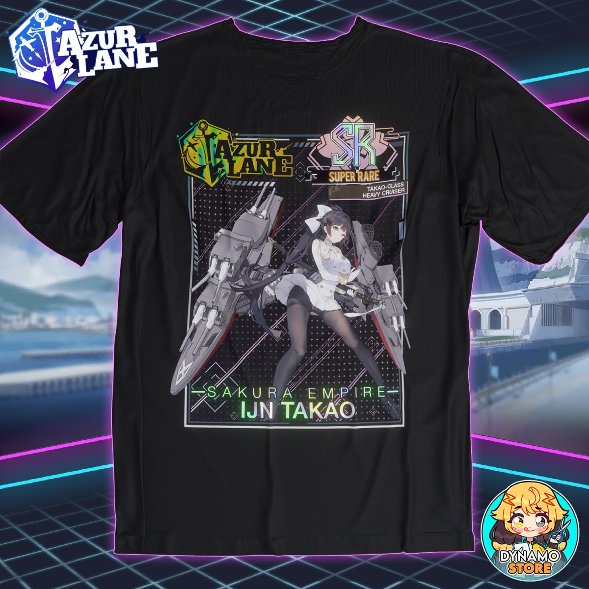 IJN Takao - Azur Lane - Polera Holográfica