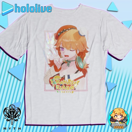 Takanashi Kiara - Hololive Myth - Polera Holográfica