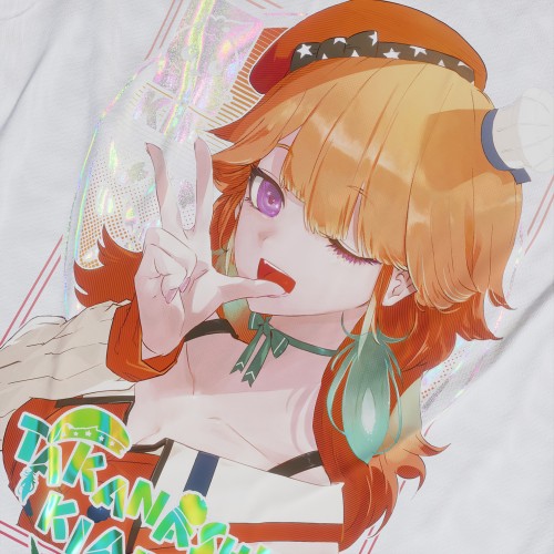 Takanashi Kiara - Hololive Myth - Polera Holográfica