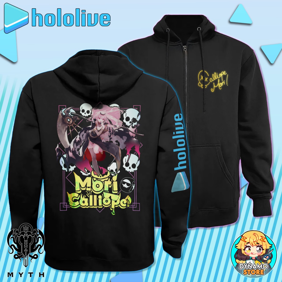 Mori Calliope - Hololive Myth - Polerón Holográfico