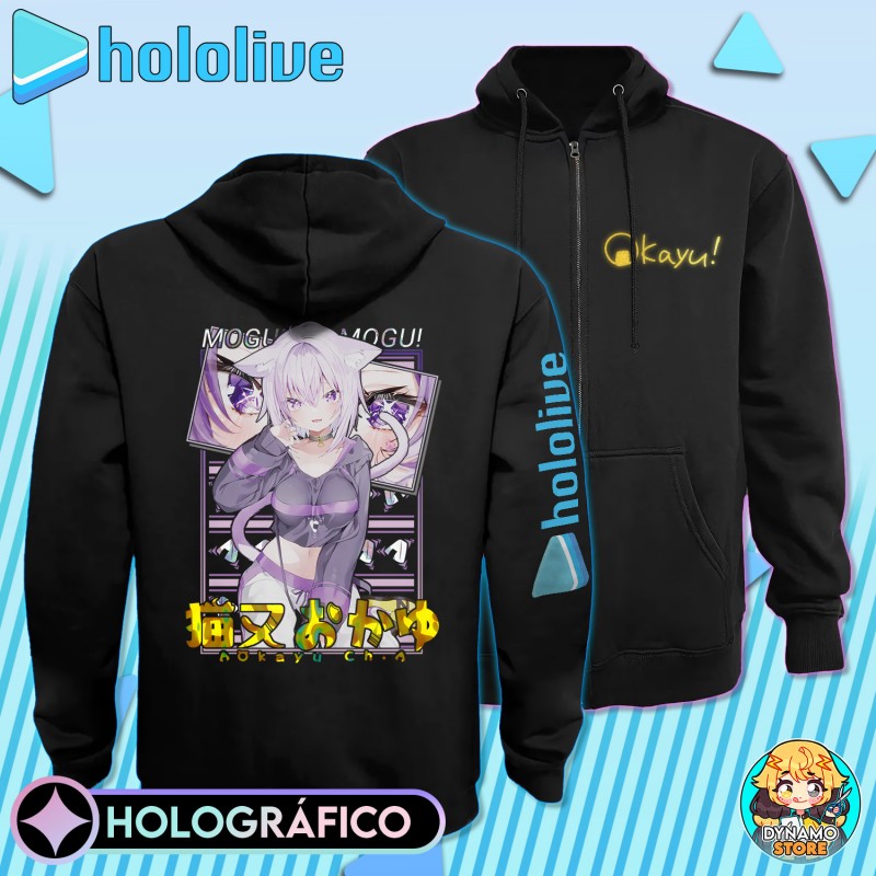 Nekomata Okayu - Hololive Gamers - Polerón Holográfico
