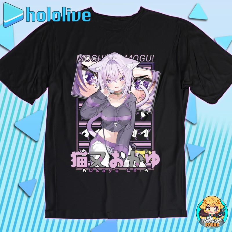 Nekomata Okayu - Hololive Gamers - Polera