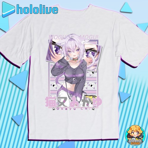 Nekomata Okayu - Hololive Gamers - Polera