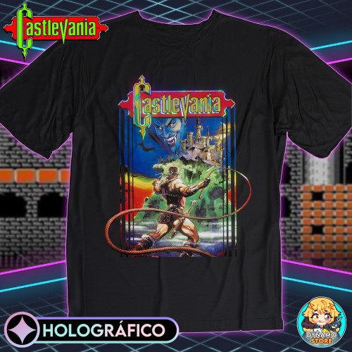 Castlevania - Polera Holográfica