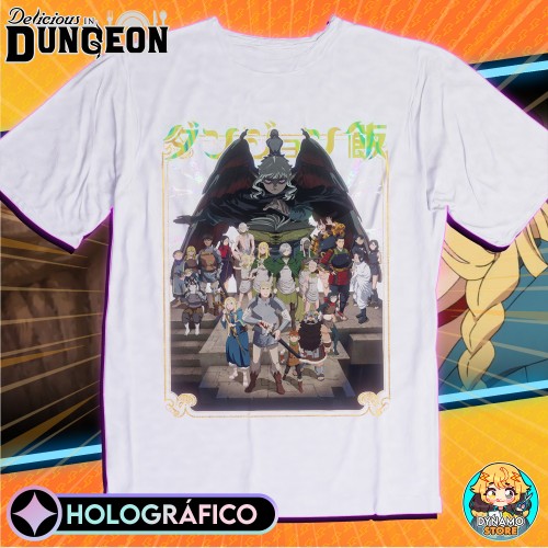 Dungeon Meshi (Segundo Arco) - Polera Holográfica