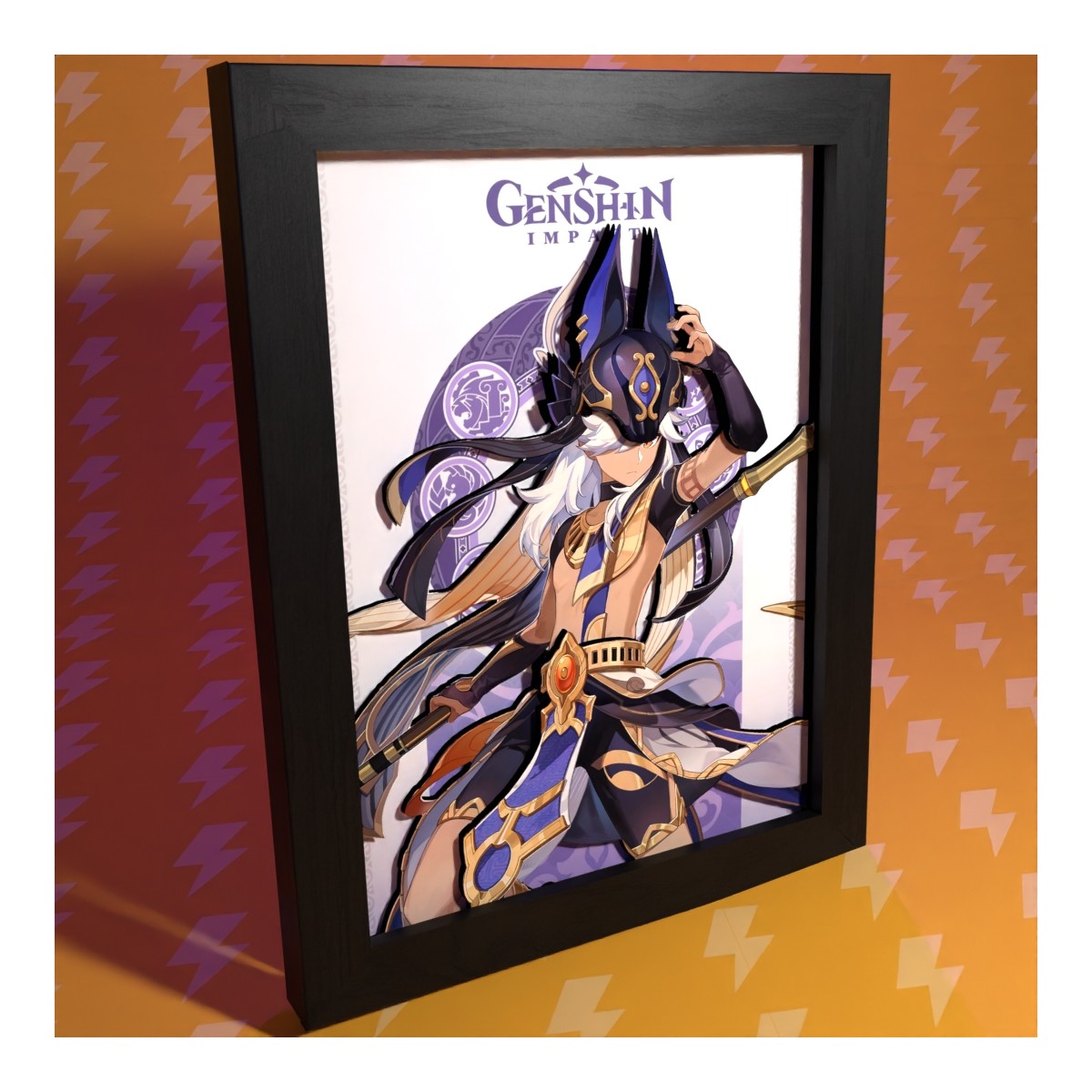 copy of Cyno, Genshin Impact - Cuadro 3D