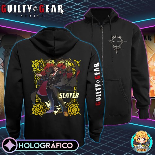 Slayer - Guilty Gear Strive - Polerón Holográfico