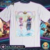 Sora y Kairi - Kingdom Hearts - Polera Holográfica