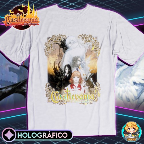 Castlevania Aria of Sorrow - Polera Holográfica