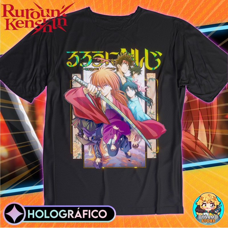 Rurouni Kenshin - Polera Holográfica