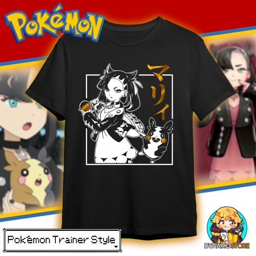 Polera Holográfica - Marnie / Mary - Pokémon - Liquidación