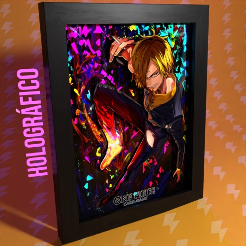 Vinsmoke Sanji, One Piece - Cuadro 3D