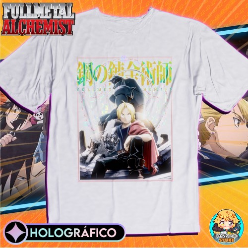 Fullmetal Alchemist (Anime Ver.) - Polera Holográfica