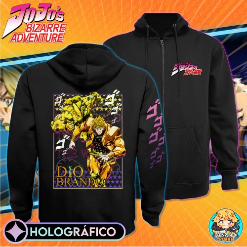 Dio Brando - Jojo's Bizarre Adventure - Polerón Holográfico