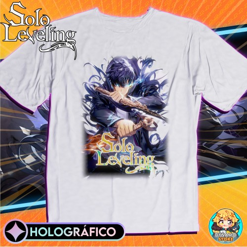 Sung Jin-Woo - Solo Leveling - Polera Holográfica