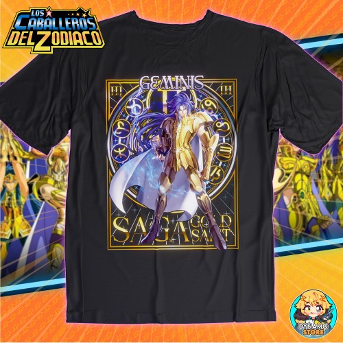 Saga de Geminis - Los Caballeros del Zodiaco - Polera